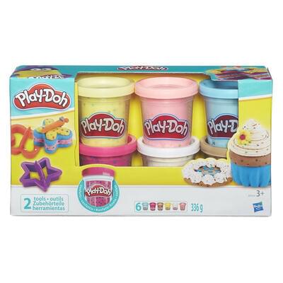 Набір пластиліну Play-Doh В3423 Колекція з конфеті 6 шт.