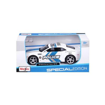 Машинка игрушечная Maisto 31208 Chevrolet Camaro Police white масштаб 1:24