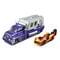 Набор машинок игрушечных Maisto 15102 Burnin Key Cars Hauler Launcher 2 шт. - фото 1