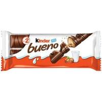 Яйце шоколадне Kinder Bueno з молочно-горіховою начинкою 43 г