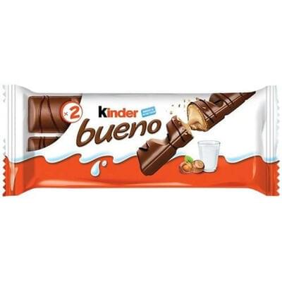 Яйцо шоколадное Kinder Bueno с молочно-ореховой начинкой 43 г