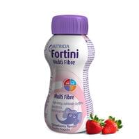 Ентеральне харчування дитяче Fortini з харчовими волокнами зі смаком полуниці 200 мл