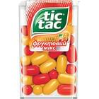 Драже TIC TAC (Тик Да) "Фруктовый микс" со вкусом вишни, маракуйи, лимона, лайма, клубники и мяты 18 г