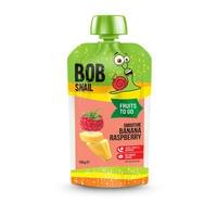 Пюре фруктовое Bob Snail Смузи Банан-малина 120 г