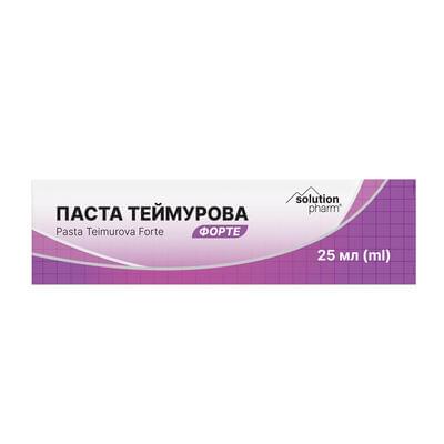 Паста Теймурова Форте Solution Pharm по 25 мл (туба)