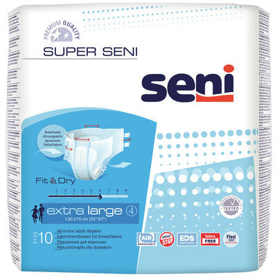 Підгузки для дорослих Seni Super Extra Large 10 шт.