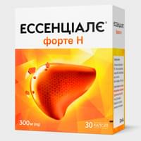 Купить Эссенциале форте Н капсулы по 300 мг №30 (3 блистера х 10 капсул) Эссенциале форте Н капсулы по 300 мг №30 (3 блистера х 10 капсул)