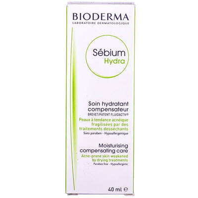 Крем для обличчя Bioderma Sebium Hydra зволожуючий для проблемної шкіри 40 мл