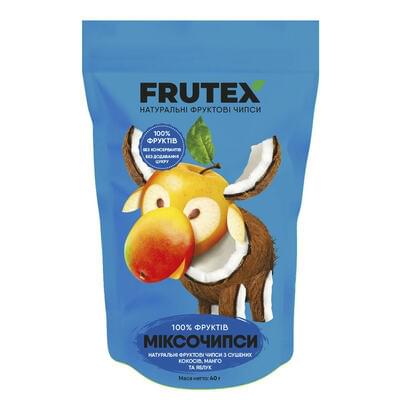 Чипсы фруктовые Frutex Миксочипсы 3 вкуса 40 г