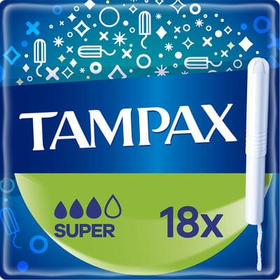 Тампоны Tampax Compak Super с аппликатором 18 шт.