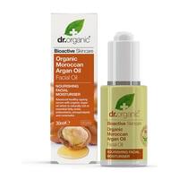 Олія для обличчя Dr.Organic живлення та зволоження з марокканською аргановою олією 30 мл