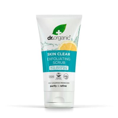 Скраб-эксфолиант для лица Dr.Organic Skin Clear 5 в 1 для жирной кожи 150 мл