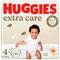 Подгузники Huggies Extra Care размер 4, 8-16 кг, 33 шт.