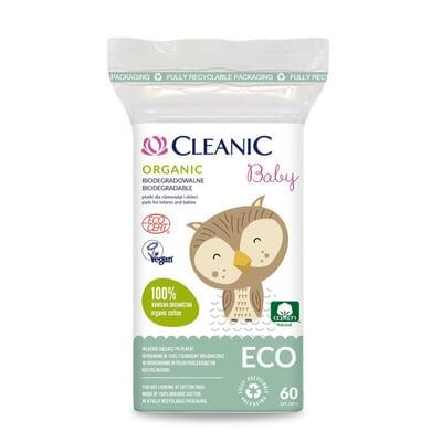 Ватные диски детские Cleanic Baby Eco 60 шт.