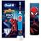 Зубная щетка электрическая Oral-B D103.413.2KX Pro Kids Spiderman 3708 с 3-х лет + дорожный чехол - фото 4