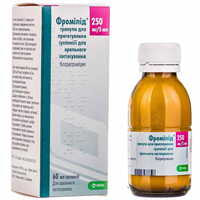 Фромілід гранули д/орал. суспензії 250 мг / 5 мл по 60 мл (флакон)