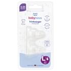 Соска силиконовая Baby-Nova L круглая с 6 до 24 месяцев 2 шт.