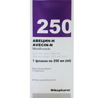 Аветін-Н розчин д/інф. 400 мг / 250 мл по 250 мл (флакон)