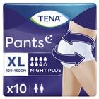 Подгузники-трусы для взрослых Tena Pants Plus Night Extra Large 10 шт.