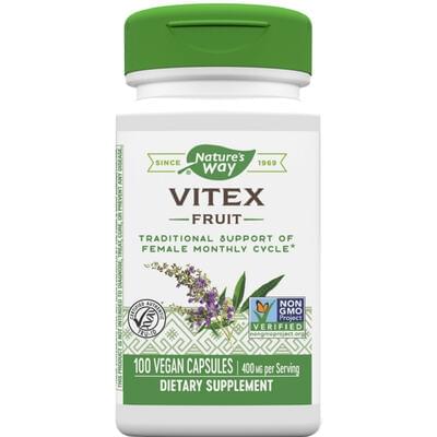 Nature's Way Vitex Авраамово дерево капсулы №100