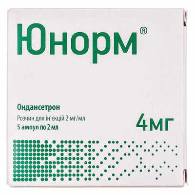 Юнорм раствор д/ин. 2 мг/мл по 2 мл №5 (ампулы)