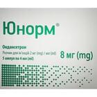 Юнорм раствор д/ин. 2 мг/мл по 4 мл №5 (ампулы)