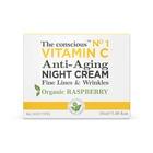 Купить Крем для лица The Conscious против морщин для сияния кожи с органической малиной и витамином С ночной 50 мл Крем для лица The Conscious против морщин для сияния кожи с органической малиной и витамином С ночной 50 мл