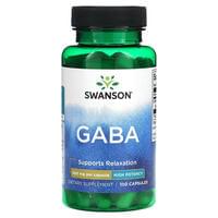 Swanson Gaba капсулы по 500 мг №100