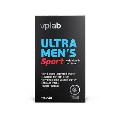 Men's Sport Multivitamin Formula Vplab UltraVit каплеты №90 (флакон)