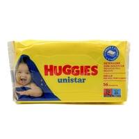 Салфетки влажные детские Huggies Unistar 56 шт.