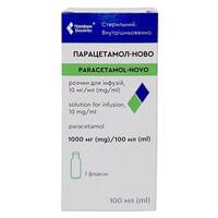 Парацетамол-Ново раствор д/инф. 10 мг/мл по 100 мл (флакон)