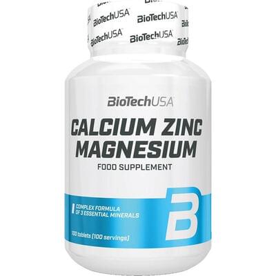 BiotechUSA Calcium Zinc Magnesium таблетки №100