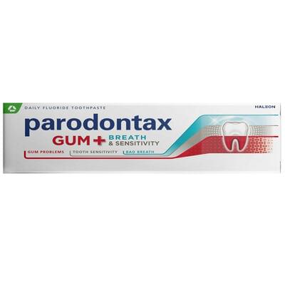 Зубная паста Parodontax Защита десен + Свежее дыхание и чувствительность зубов 75 мл