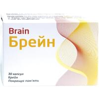 Брейн капсулы №30 (3 блистера х 10 капсул)
