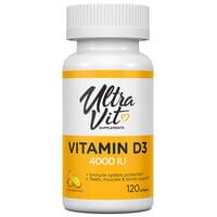 Vplab UltraVit UltraVit Vitamin D3 4000 МО капсули №120 (флакон)