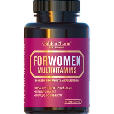 Мультивитамины для женщин таблетки №60 (флакон)