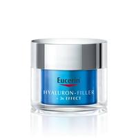 Гель-бустер для обличчя Eucerin Hyaluron-Filler Нічний ультралегкий зволоження до 72 годин 50 мл