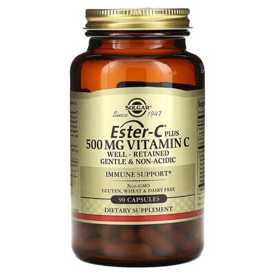 Solgar Эстер-С плюс витамин С капсулы по 500 мг №90