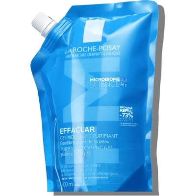Гель-мусс для лица La Roche-Posay Effaclar +М очищающий для проблемной кожи рефил 400 мл