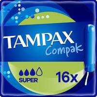 Тампони Tampax Compak Super Duo з аплікатором 16 шт.