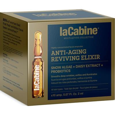 Висококонцентровані ампули для обличчя La Cabine Anti-aging Reviving Elixir відновлювальні та антивікові по 2 мл 10 шт.