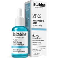 Крем-сироватка для обличчя La Cabine 20% Hyaluronic Acid 2 в 1 з гіалуроновою кислотою 20 % зволожуюча 30 мл