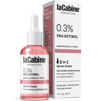Крем-сыворотка для лица La Cabine 0,3% Pro-Retinol 2 в 1 с проретинолом 0,3% против морщин увлажняющая 30 мл