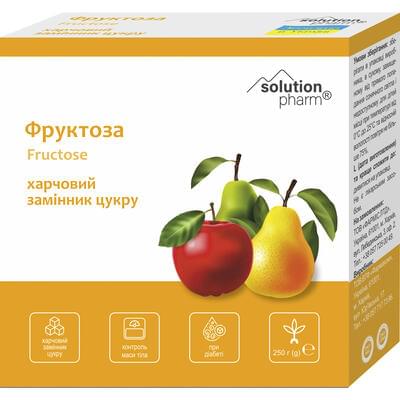 Цукрозамінник Solution Pharm Фруктоза порошок 250 г