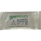 Шовный материал не рассасывающийся Олимп Полиэстер плетенный USP 3/0 (2), режущая игла 25 мм, длина 75 см, зеленый