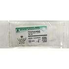 Шовний матеріал, що не розсмоктується Олімп Поліамід монофіламент USP 0 (3,5), метричний 1, ріжуча голка 30 мм 1/2, довжина 75 см, чорний