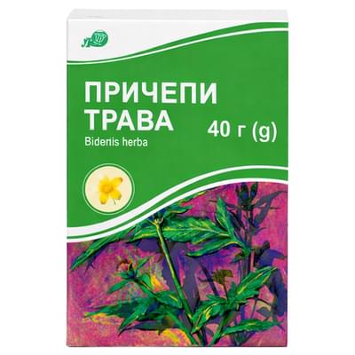 Трава череды Лубныфарм по 40 г (коробка с внутр. пакетом)
