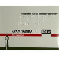 Крампаліка таблетки по 500 мг №30 (3 блістери х 10 таблеток)
