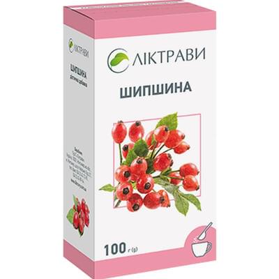 Шипшини плоди Лектрави по 100 г (коробка з внутр. пакетом)