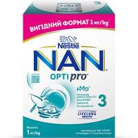 Суміш суха молочна NAN 3 Optipro з олігосахаридом 2'FL з 12-ти місяців 1000 г